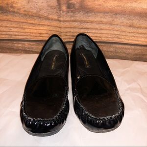 Dana Buchman Black Patent Leather Flats